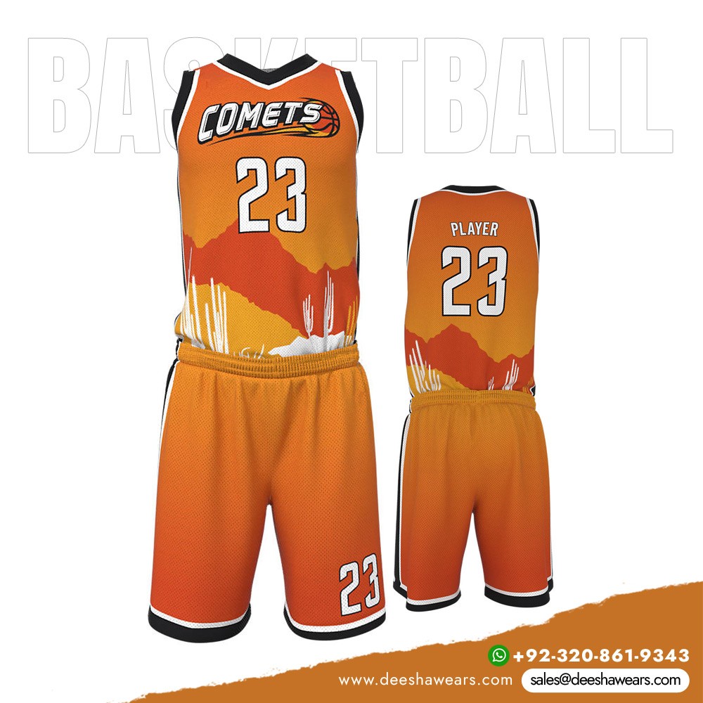V-Neck Basketball Uniform
